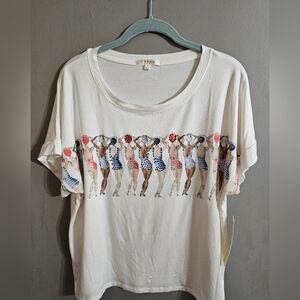 Cyrus Ladies Vintage Swimsuit Tee